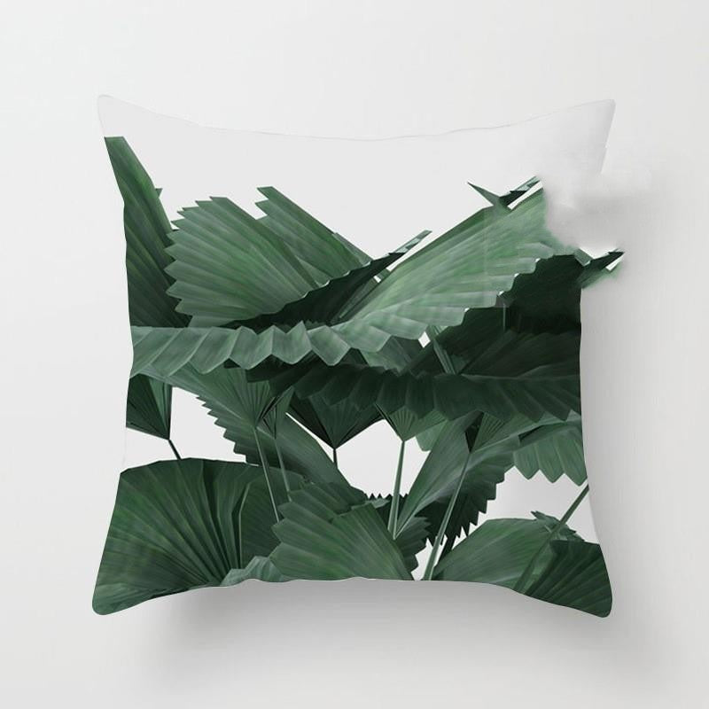 Tropical Plant Series Pillow Cover 45x45cm Home Decor Cushion Case - Style 22