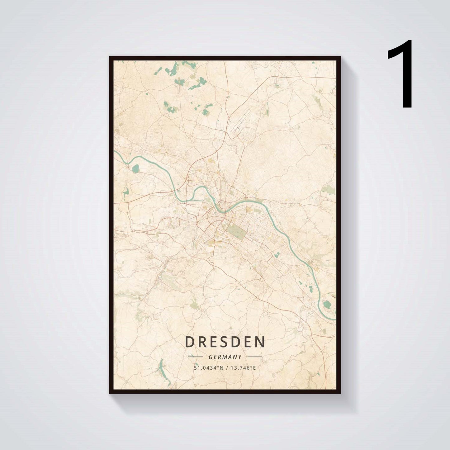 German City Subway Canvas Wall Art Poster - Home Decor