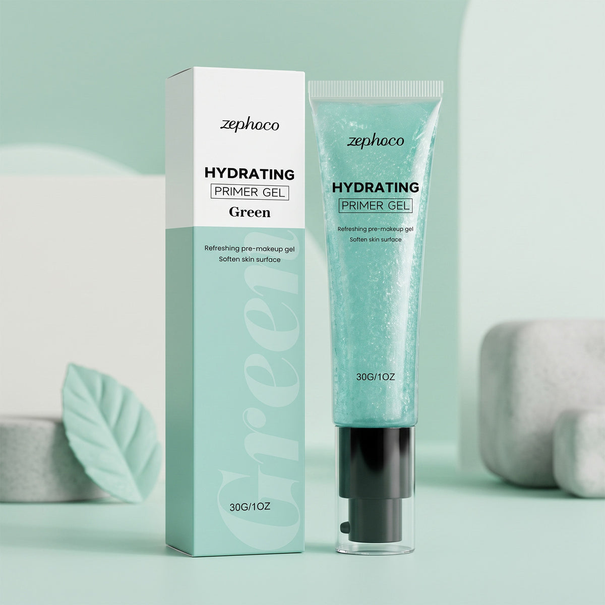 Pre-makeup Hydrating Gel With A Lightweight Water-like Texture That