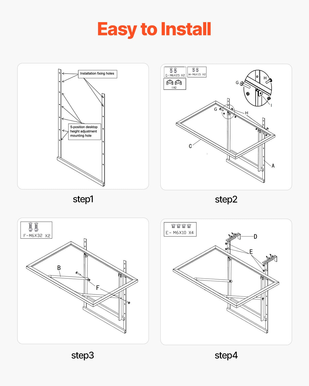 Outdoor Hanging Balcony Table 19x24 Inch Metal Folding Patio Railing Table