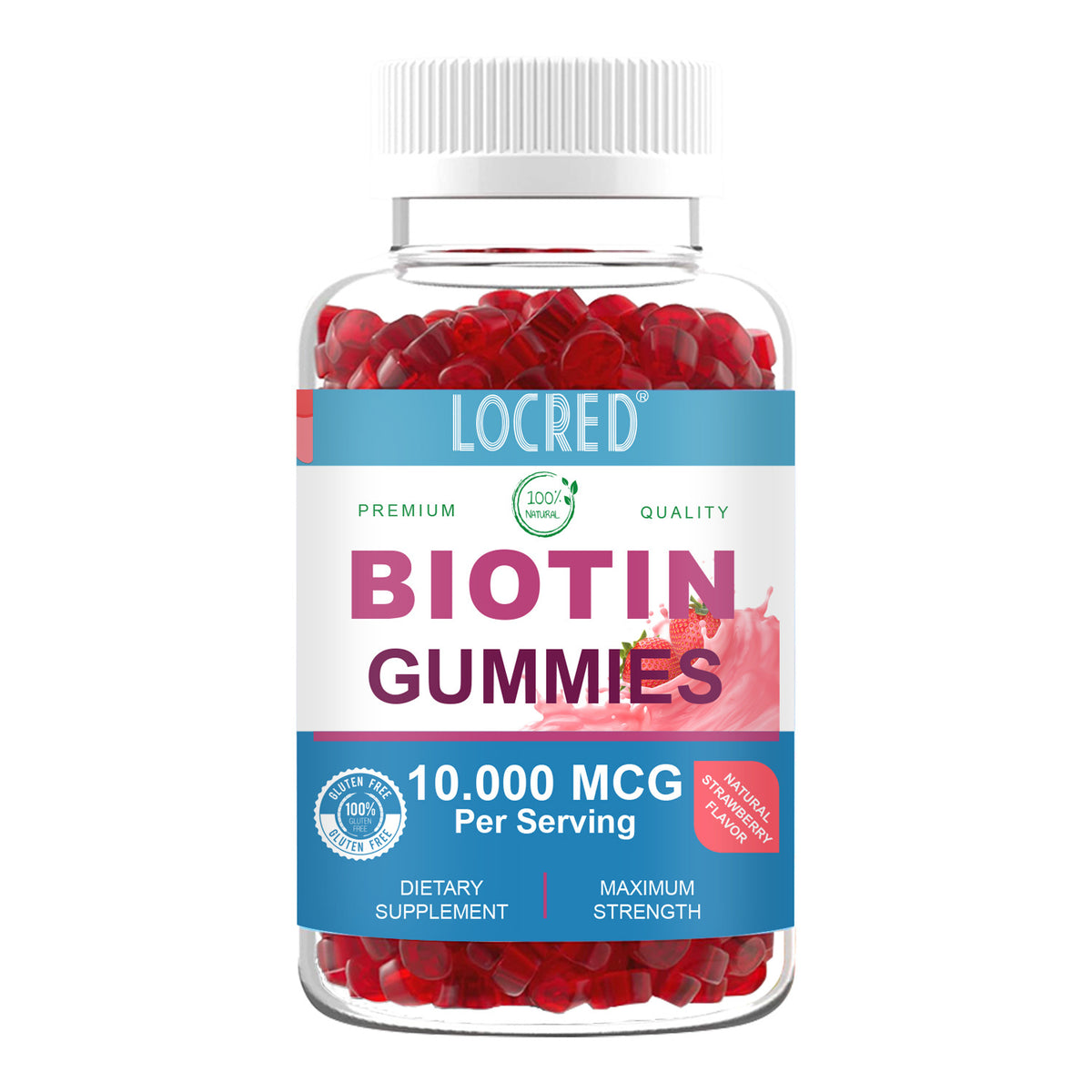 Biotin Soft Candy Gummies - 60 Tablets