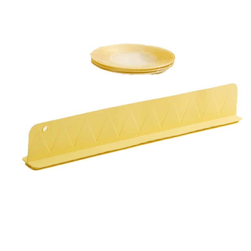 Silicone Sink Water Retaining Plate Kitchen Accessory Creamy White Matcha Lemon