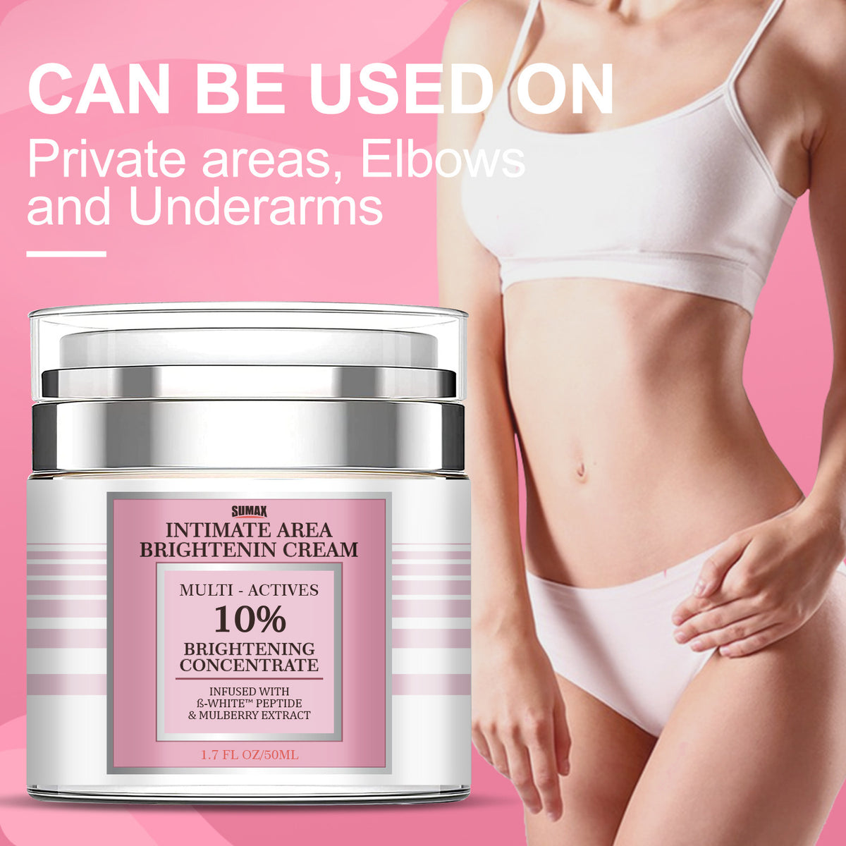 Intimate Area Brightening Cream - 50ml