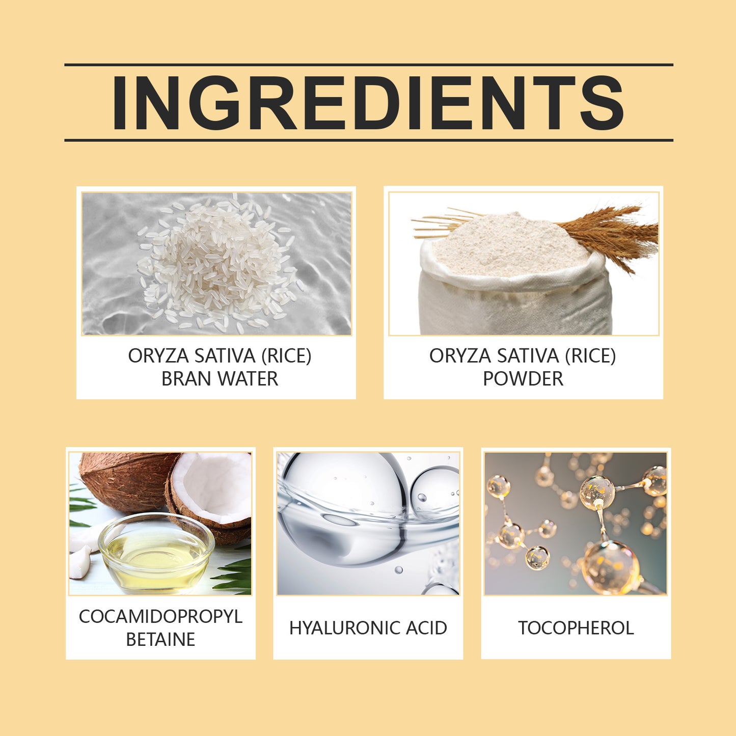 Rice Bran Facial Cleanser - Hydrating Pore Refining Face Wash 100ml
