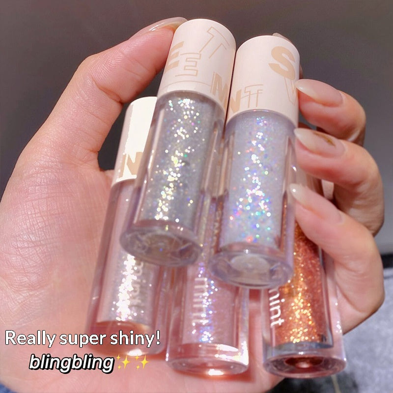 Liquid Eyeshadow with Glitter Sequins and Pearlescent Finish - Multiple Colors