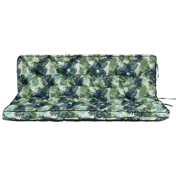 Outdoor Swing Cushions 55 Inch, Waterproof 4" Thick Porch Cushion