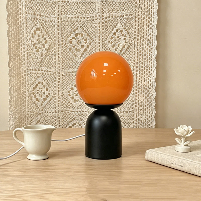 French-Style Cream Candy Desk Lamp for Home & Office Decoration