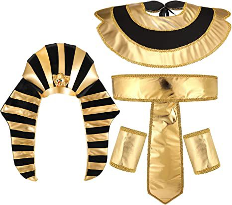 Egyptian Pharaoh Cleopatra Halloween Costume Accessories for Adults