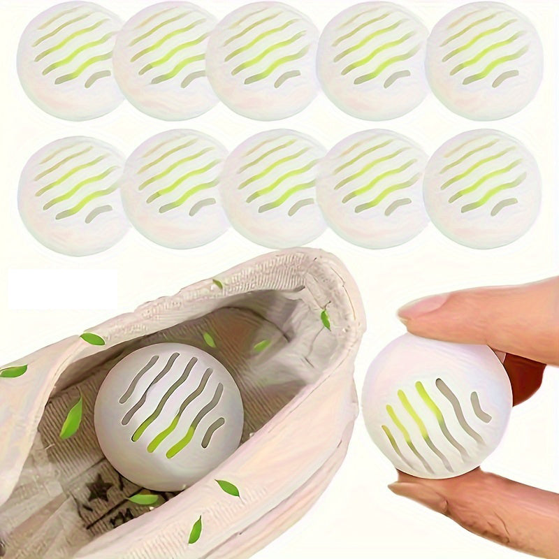 Shoe Deodorizer Balls Odor Eliminator Refreshing Green Tea Scent Pack of 12-36