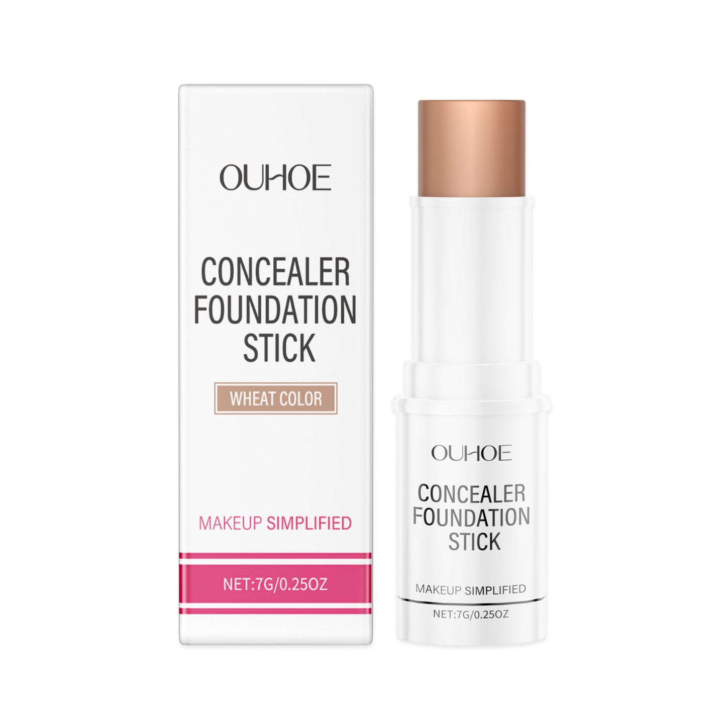 Waterproof & Sweatproof Concealer Stick Foundation - Portable 7g