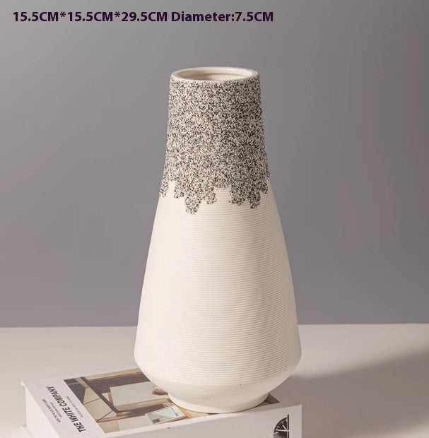 Chinese Style Ceramic Vase - Modern Home Decor Table Flower Holder