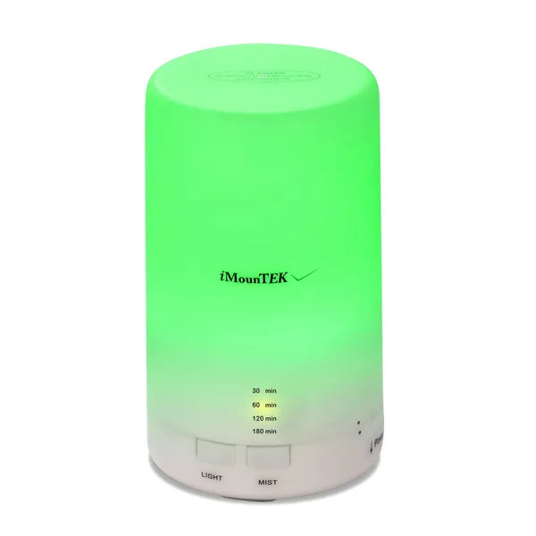 Mini Ultrasonic Aromatherapy Diffuser with 7 Color LED Lights & 4 Timer Settings