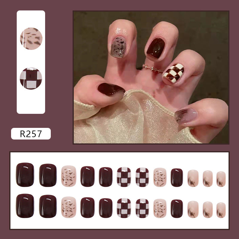 Fake Nail Art Patches - Wearable Nail Decorations for DIY Manicure
