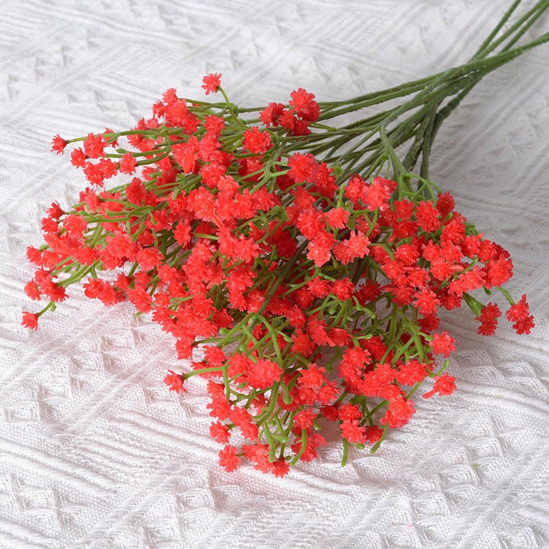Starry Soft Rubber Artificial Flower for Wedding & Home Decor