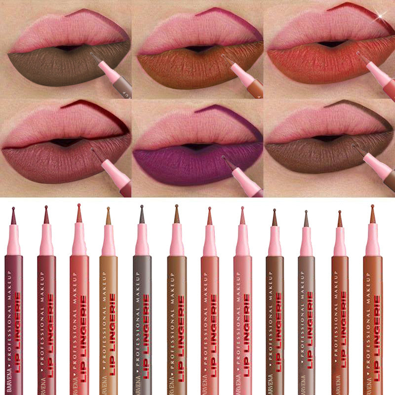 Matte Lip Liner Pencil with Full 3D Outline - Multiple Shades