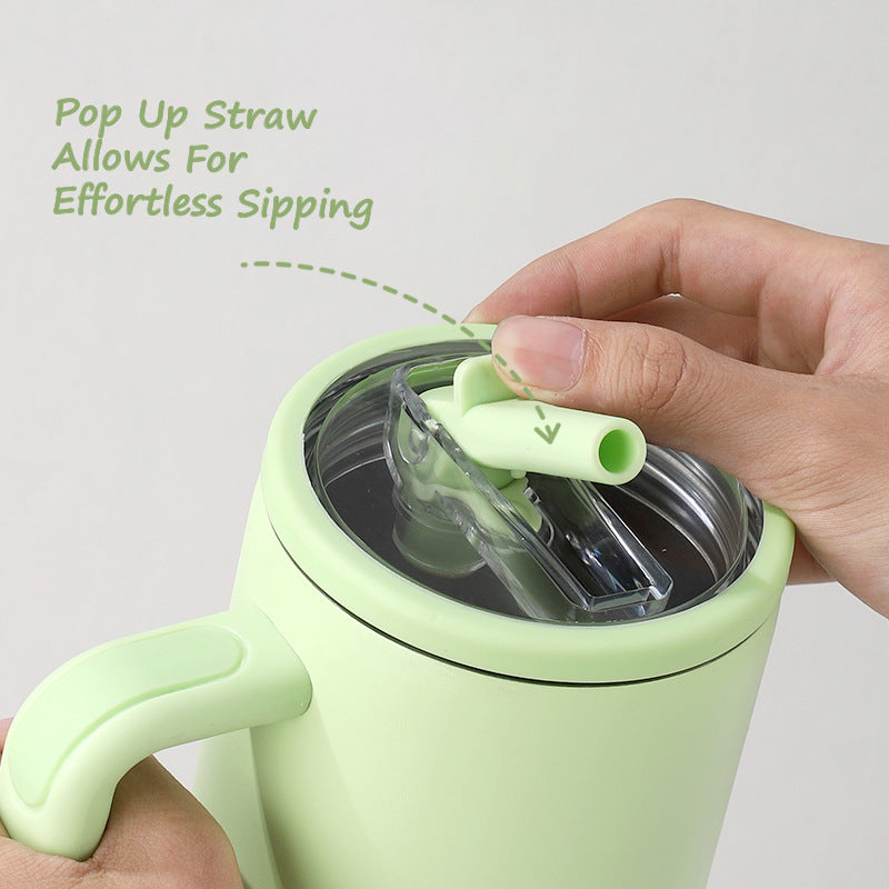 Leak Proof Foldable Ice Cream Cup with Double Layered Design - 1200ml