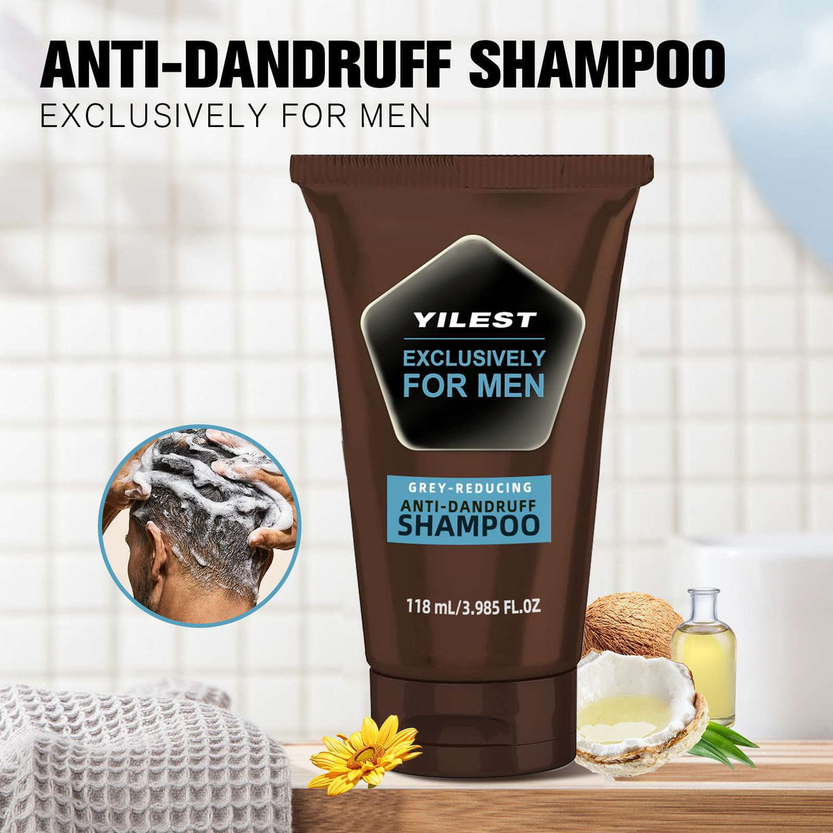 Anti-dandruff Shampoo Deep Cleansing Moisturizing