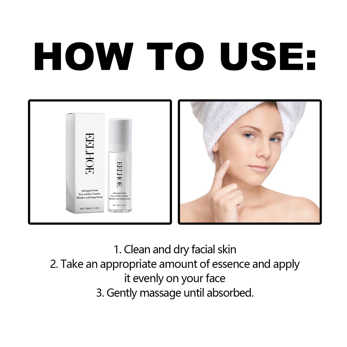 Anti-Aging Facial Serum - Moisturizing & Firming Face Treatment 30ml