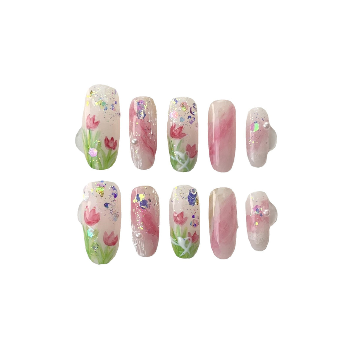 Nude Cinnamon Nail Art Kit - Multiple Sizes