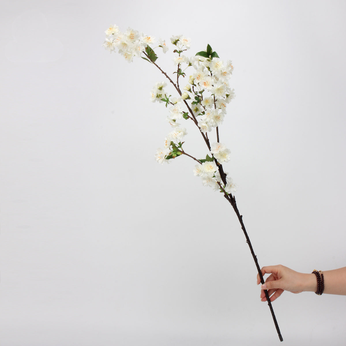 Artificial Flower Branch Decoration for Photography & Home Styling - 93cm Silk Bloom Varieties