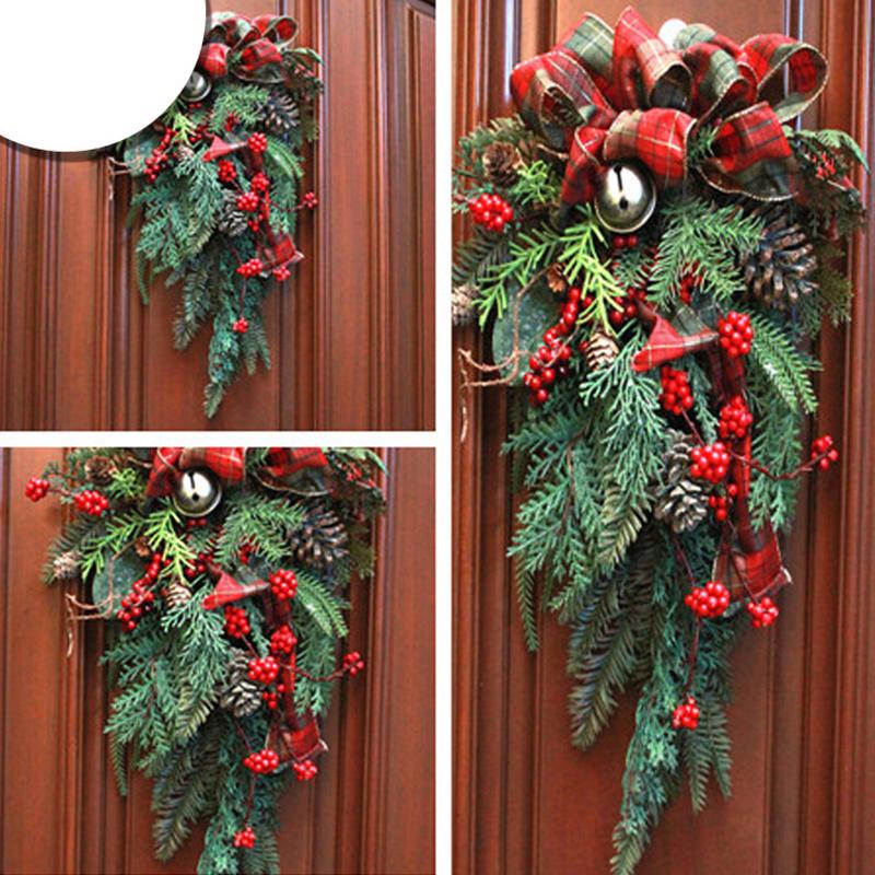 1PC Christmas Door Hanging Decoration - Holiday Accessory