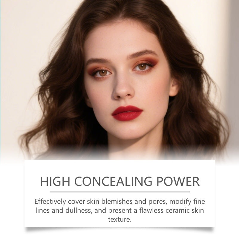 2-in-1 Color-Changing Foundation Stick - Lightweight Moisturizing Matte Coverage 13g