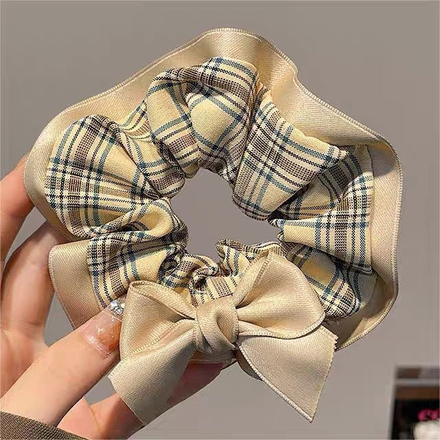 Summer Sweet Lace Scrunchie Hair Tie - Elegant Floral Hair Accessory