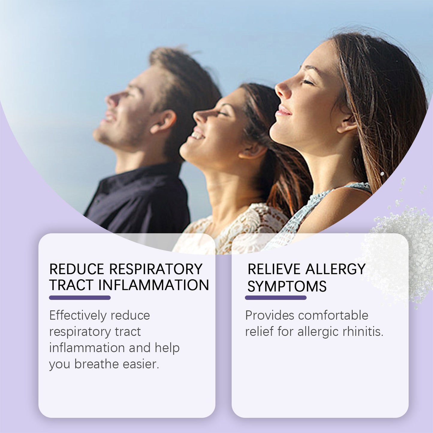 Nasal Care Comfort Device for Respiratory Relief and Easier Breathing