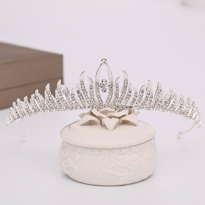 Children's Crown Headband - Diamond-Encrusted Hair Accessory