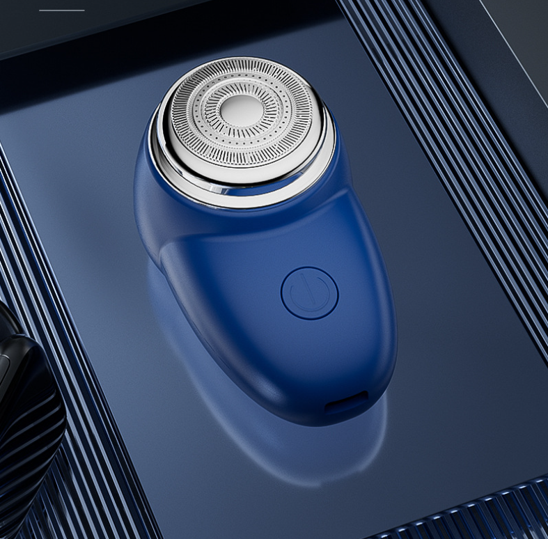 Rechargeable Electric Shaver with Floating Cutter Head