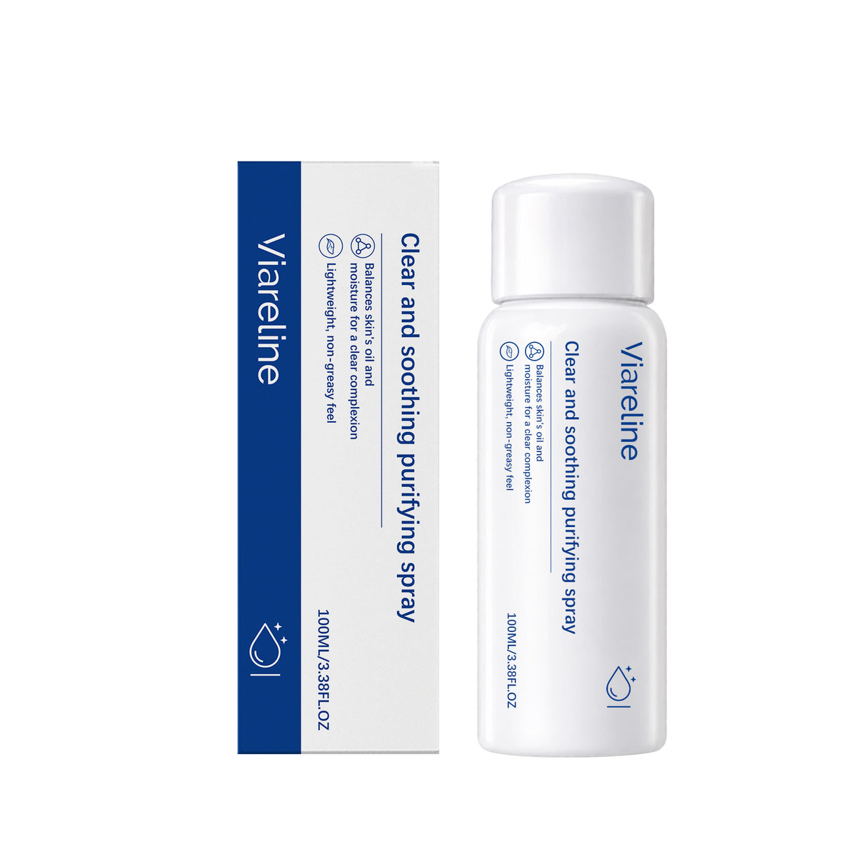 Clear Skin Cleaning Spray 100ml - Face & Skin Care Tool