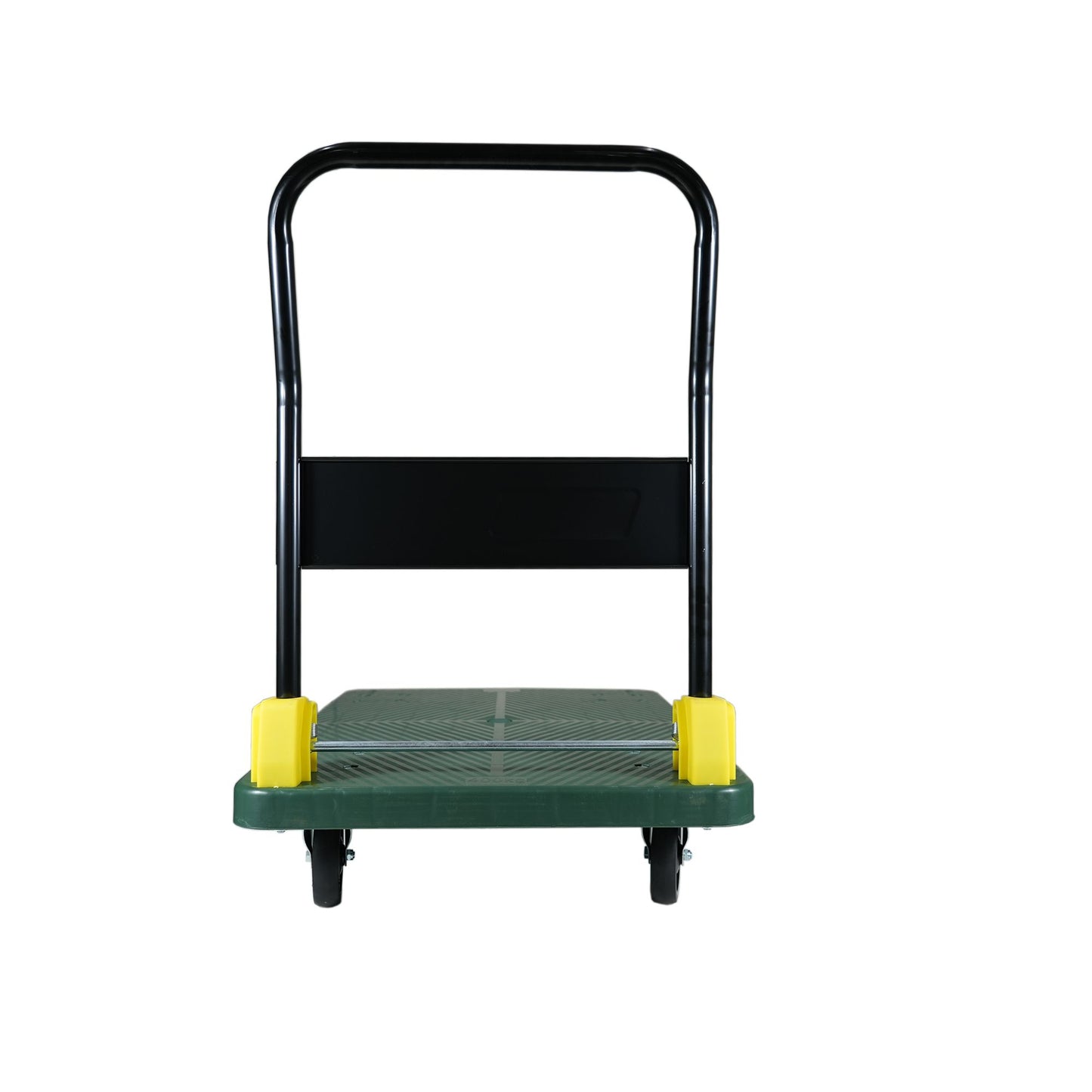 Foldable Push Hand Truck Cart - 880 Lbs Capacity, Green