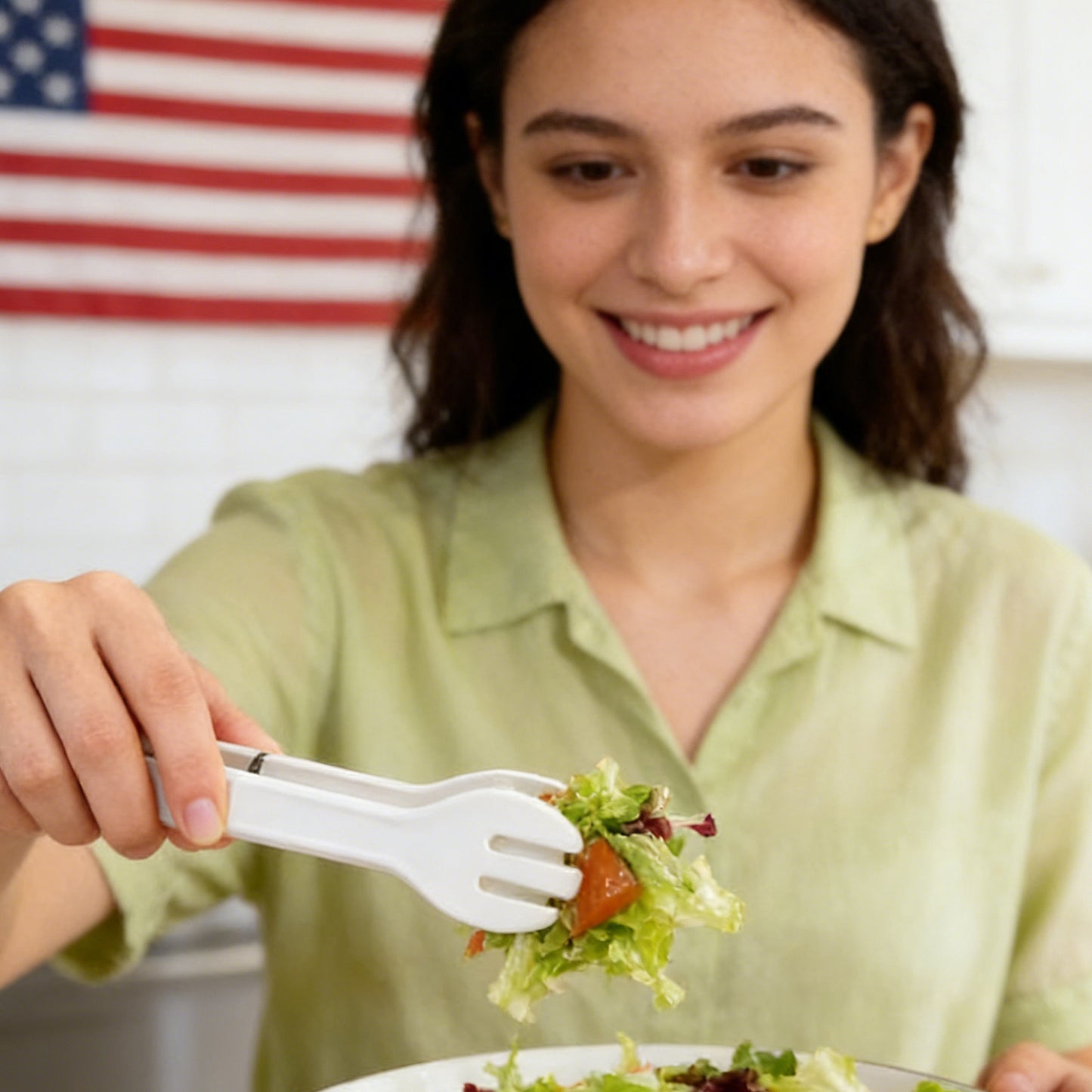 Salad Tongs - Durable Kitchen Tool for Serving
