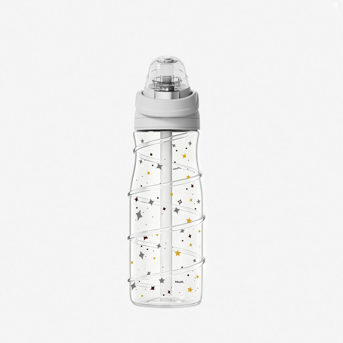 Large Capacity Water Bottle 800ml for Sports & Outdoor Hydration - Durable Tritan