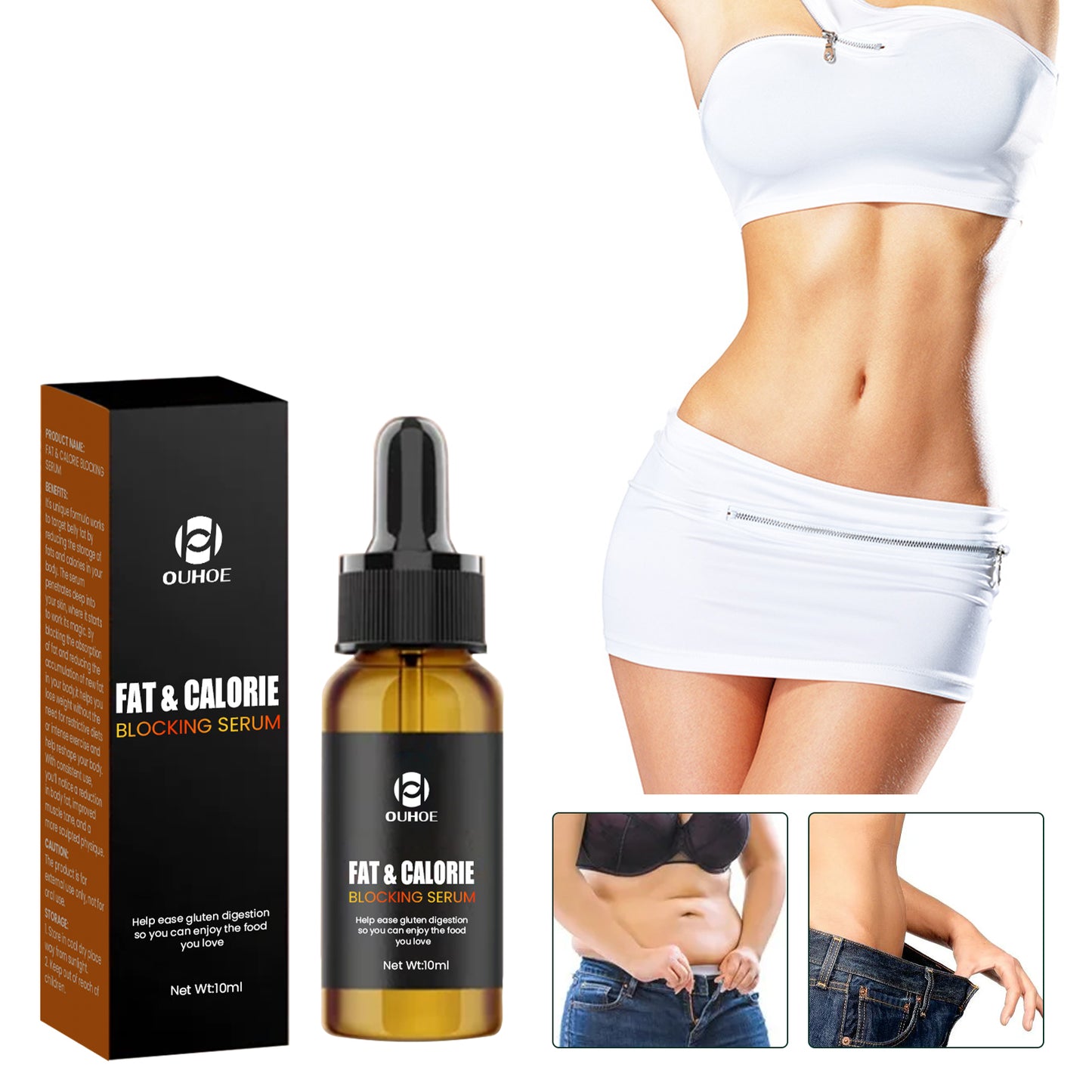 Body Shaping Massage Serum - Tightening and Moisturizing Essential Oil