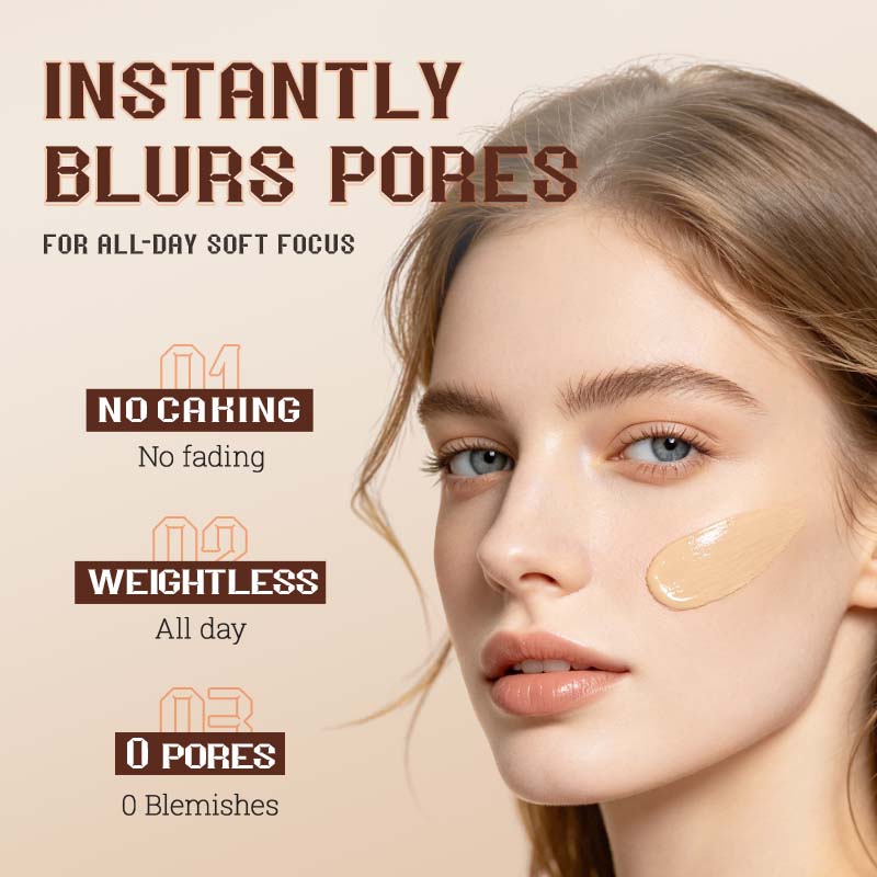 Zero Pore Soft Focus Makeup Primer - 20g Oil Control Base for Flawless Skin