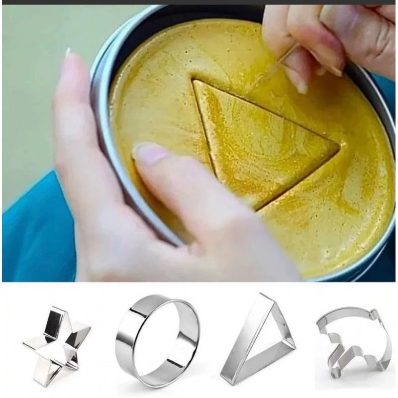 Cookie Cutter Set for Baking and Cake Decorating - Stainless Steel