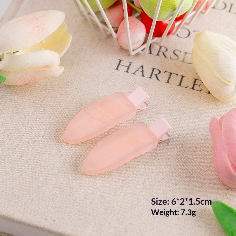 Colorful Ice Cream-Shaped Water Drop Hair Clip for Girls - Playful Hair Accessory