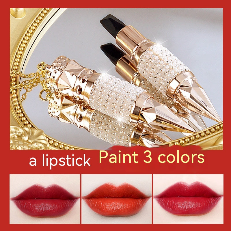 Matte Finish Moisturizing Lipstick with Three-Color Options - Queen Truncheon