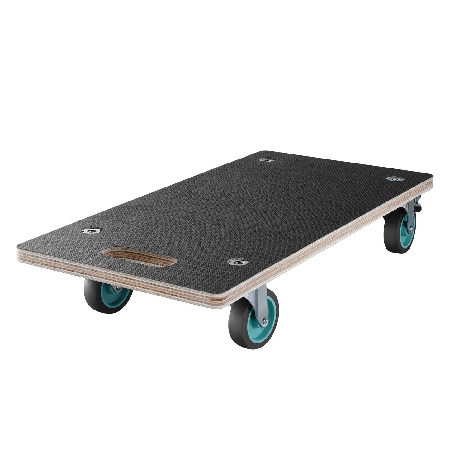 Heavy-Duty Furniture Dolly 551 lbs Capacity with Silent TPR Wheels - Black