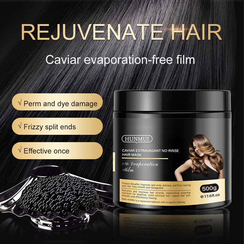 Luxury Moisturizing Hair Mask No-Rinse 500g - Deep Nourishing Treatment