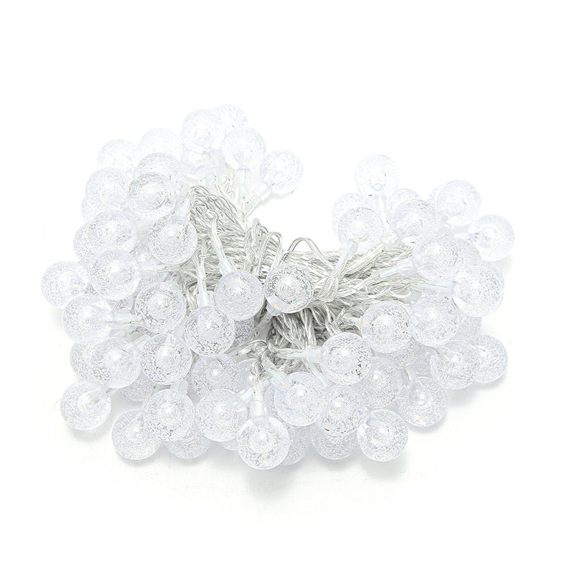 Waterproof LED Bubble Ball String Lights for Outdoor & Indoor Decoration