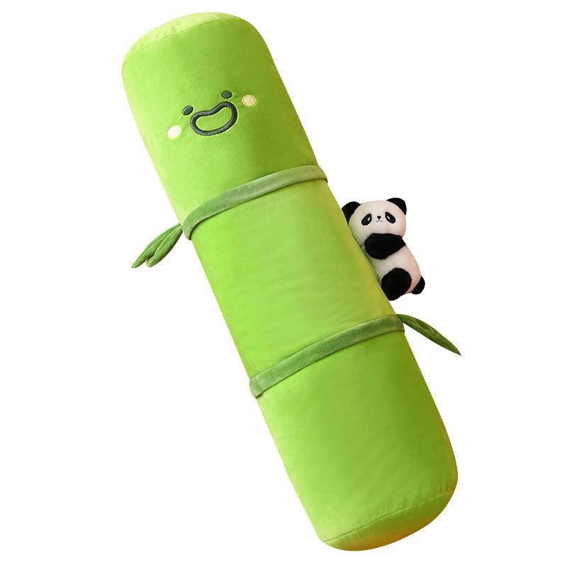Cute Animal Bamboo Pipe Panda Pillow U-Shaped Neck Support Cushion