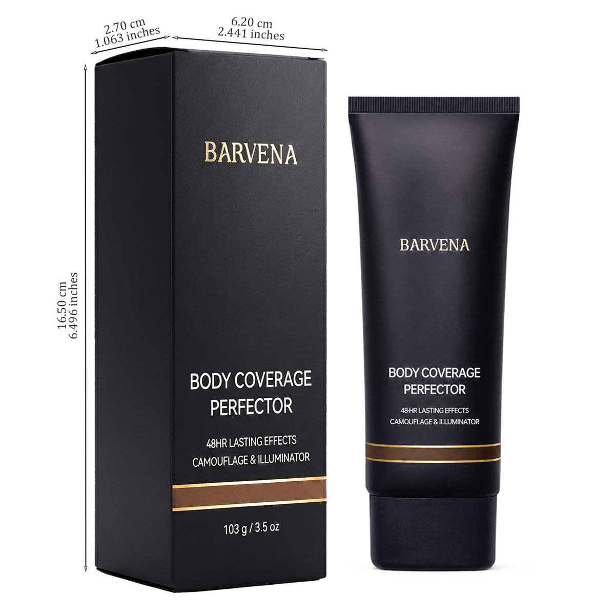 Waterproof Tattoo & Scar Concealer – 48HR Coverage