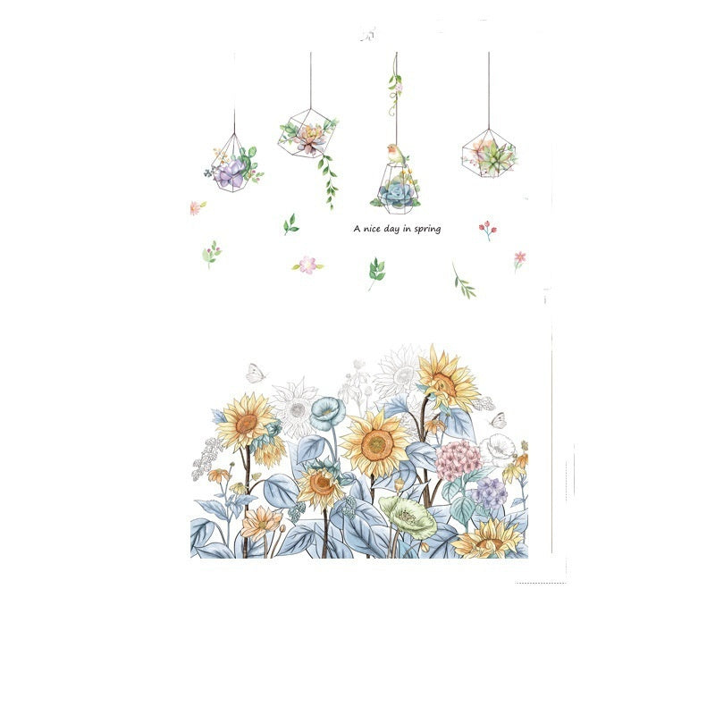 Glue-Free Static Glass Sticker Transparent and Opaque Decorative Film