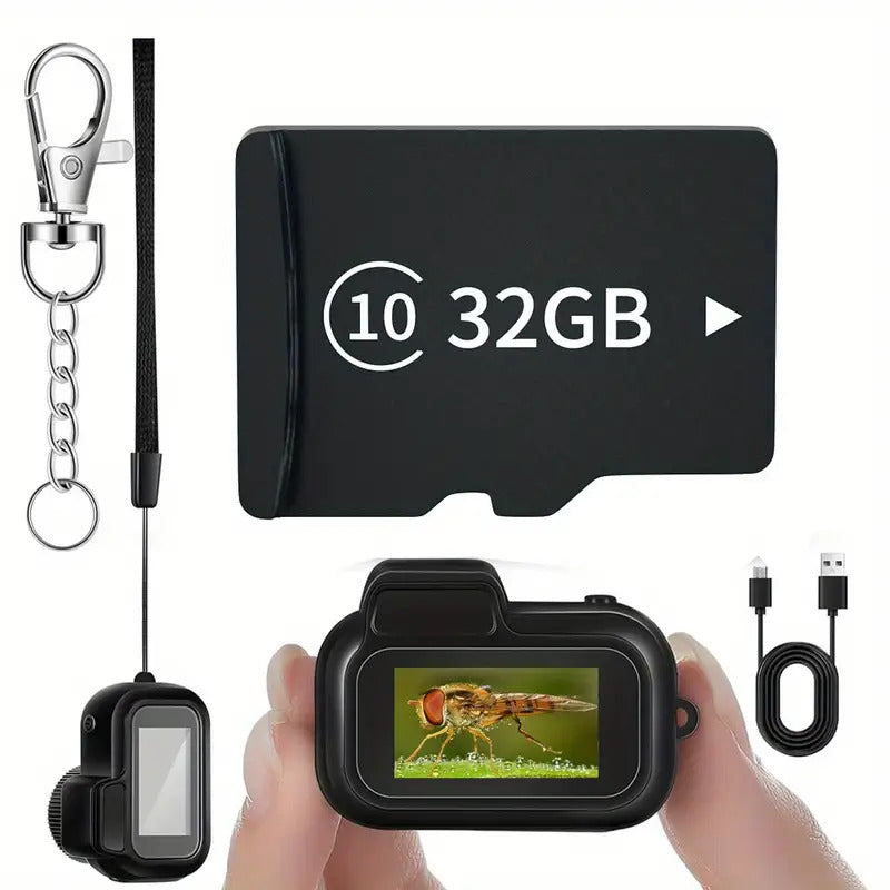Mini Camera Set for Surveillance and Recording - Compact, Portable