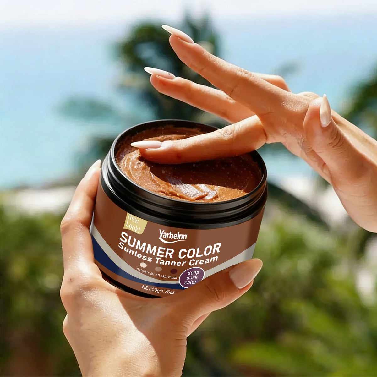 Self Tanning Cream - Body Moisturizer with Aloe & Glycerin