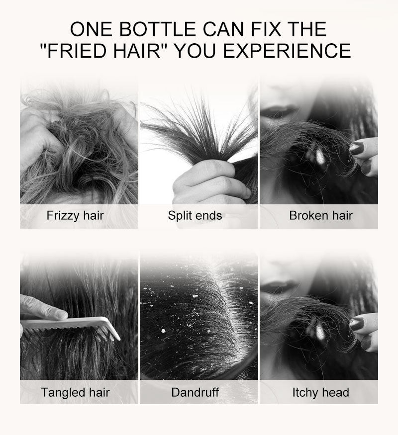 Hair Oil with Essential Oils - 50ml Bottle
