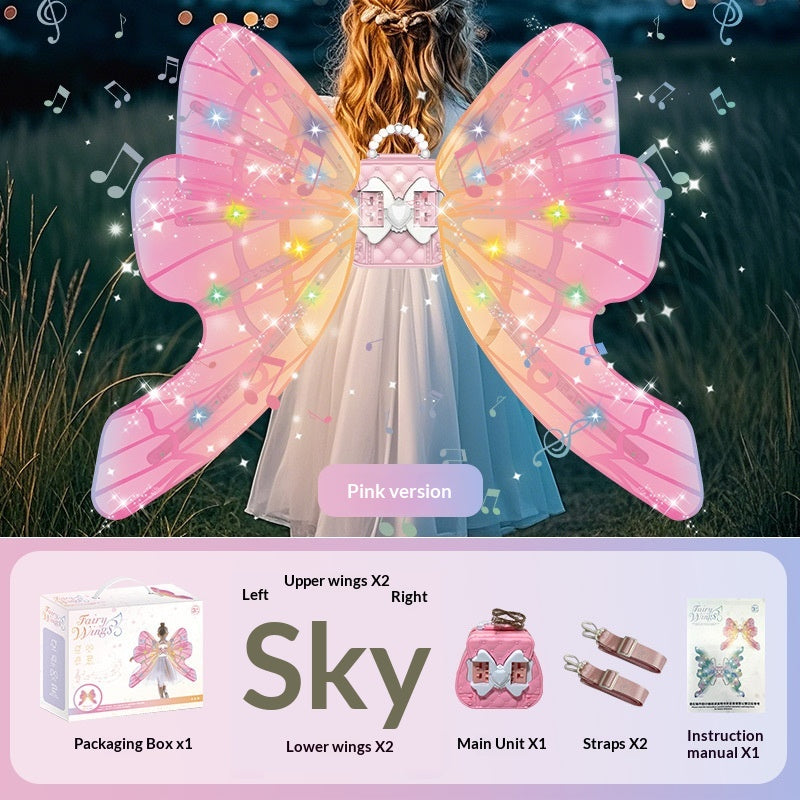 Children's Electric Luminous Butterfly Wings - Multiple Styles