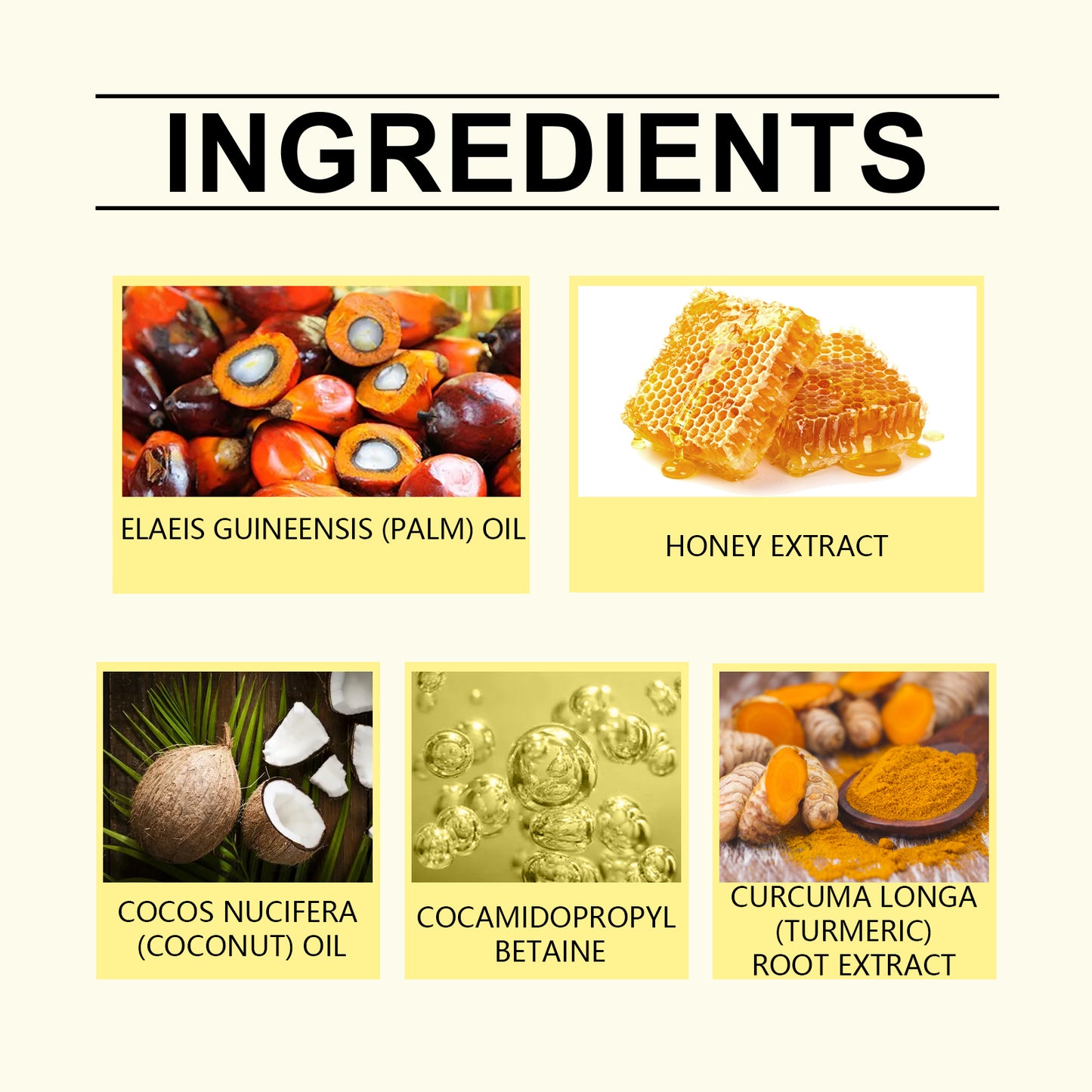 Honey Turmeric Soap for Face - Gentle Brightening & Moisturizing Cleansing Bar